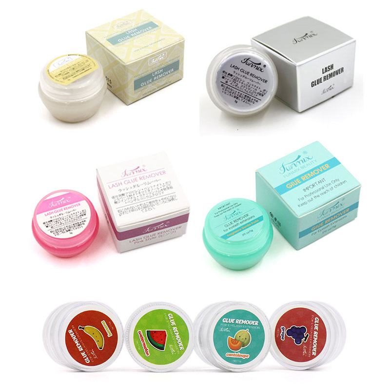 Eyelash Extension Glue Remover - 10 pz Sapore di Frutta Colla