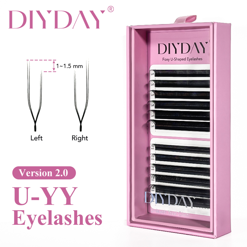 Eyelash Extension Volume Styles - DIYDAY Ciglia Finte a Forma di
