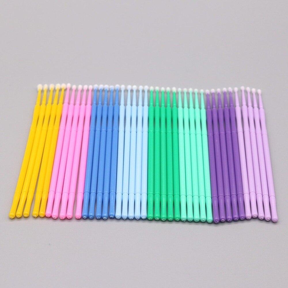 Eyelash Extension Double Lash - 100 pz/lotto Micro Pennelli Monouso per