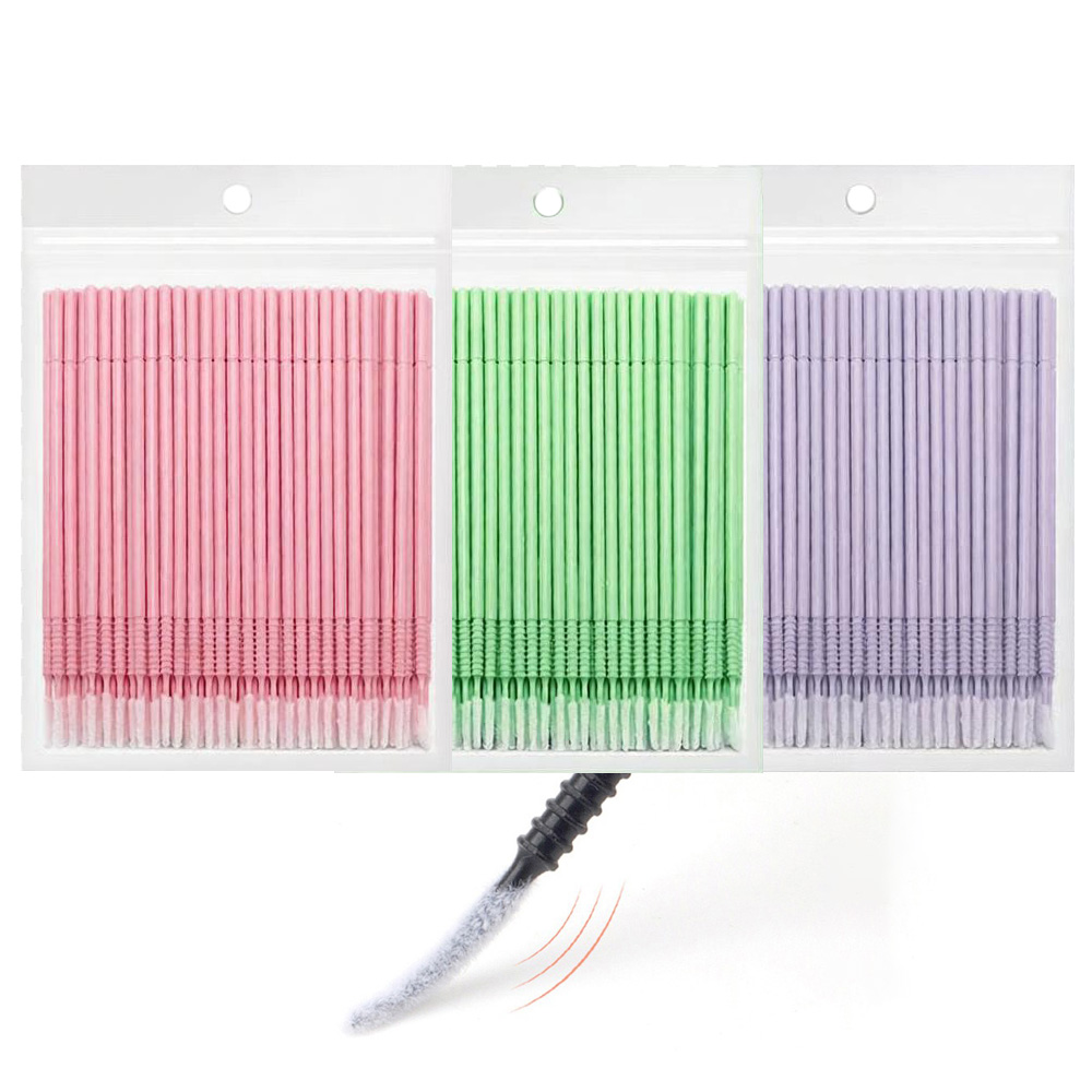 Eyelash Extension Double Lash - 500 pz. Spazzolini/Applicatori per la Pulizia