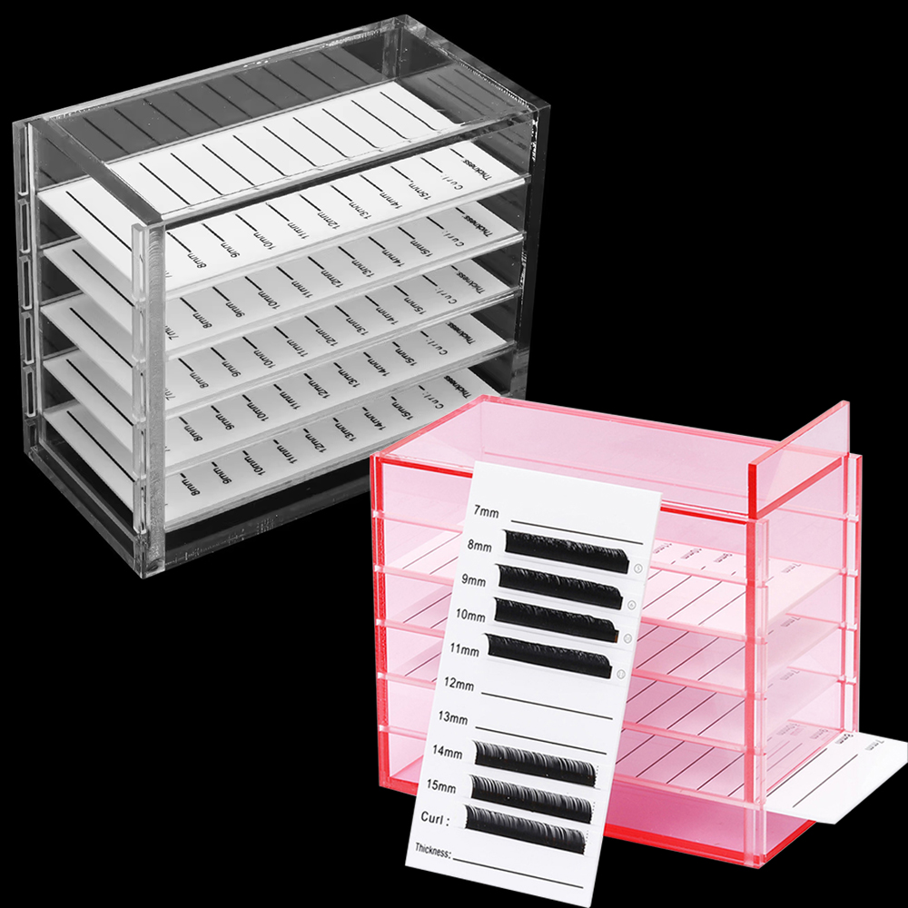 Lash Tray Organizer - Scatola portaoggetti per estensioni ciglia 5