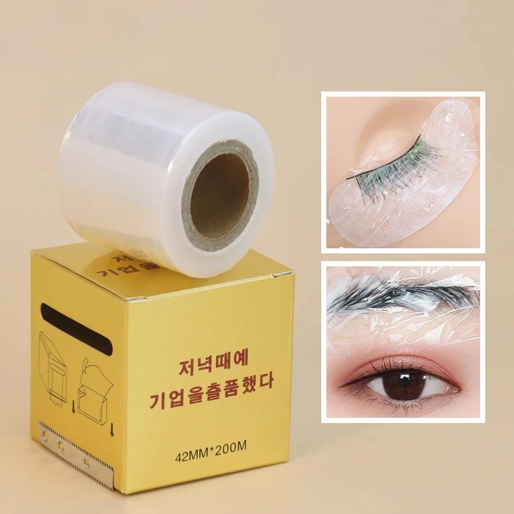 Eyelash Extension Permanent - GLAMLASH 200M Involucro di plastica trasparente