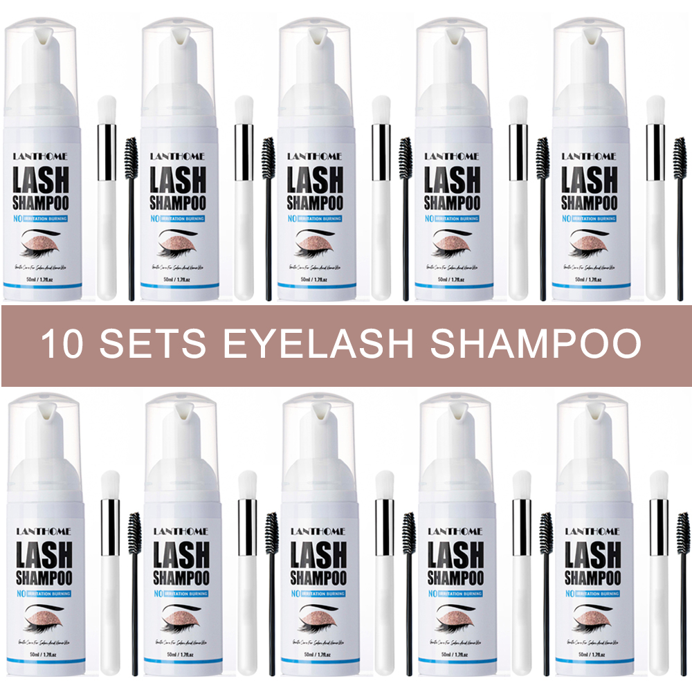 Eyelash Extension Foam Cleanser - 50ML Lanthome Pro Estensione Delle Ciglia