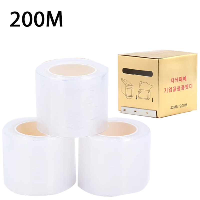 Eyelash Extension Double Lash - 200m Pellicola per trucco trasparente Labbro