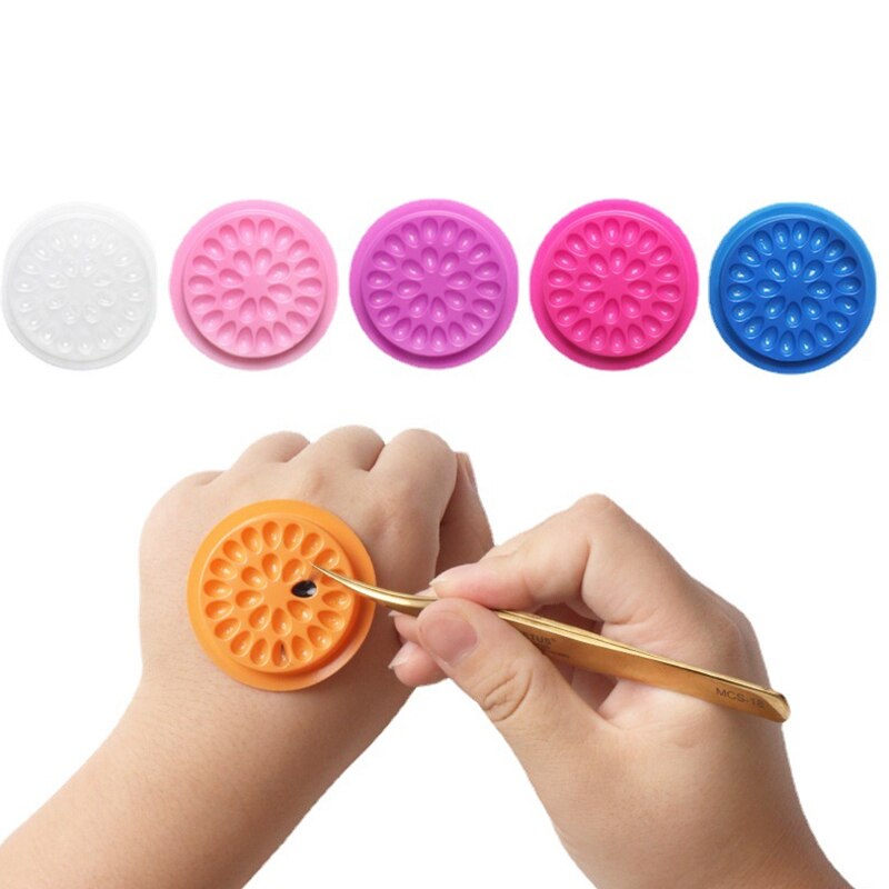 Lash Tray Organizer - 100 pz Ciglia Colla Titolare Ciglia