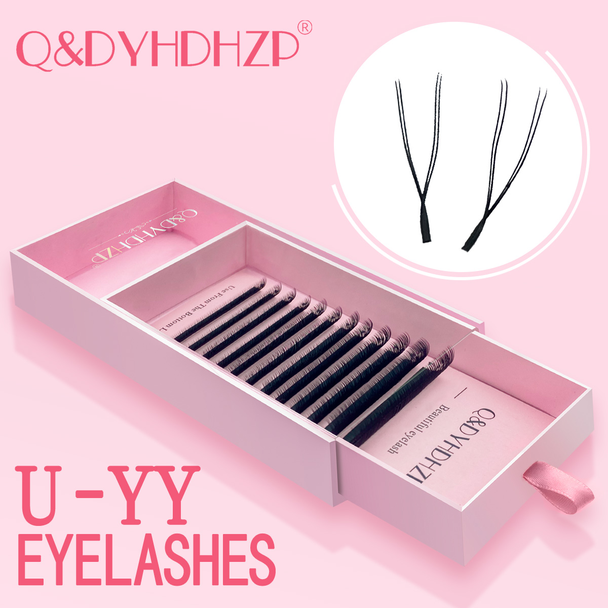 Eyelash Extension Volume Styles - Q&DYHDHZP Estensioni ciglia finte visone YY