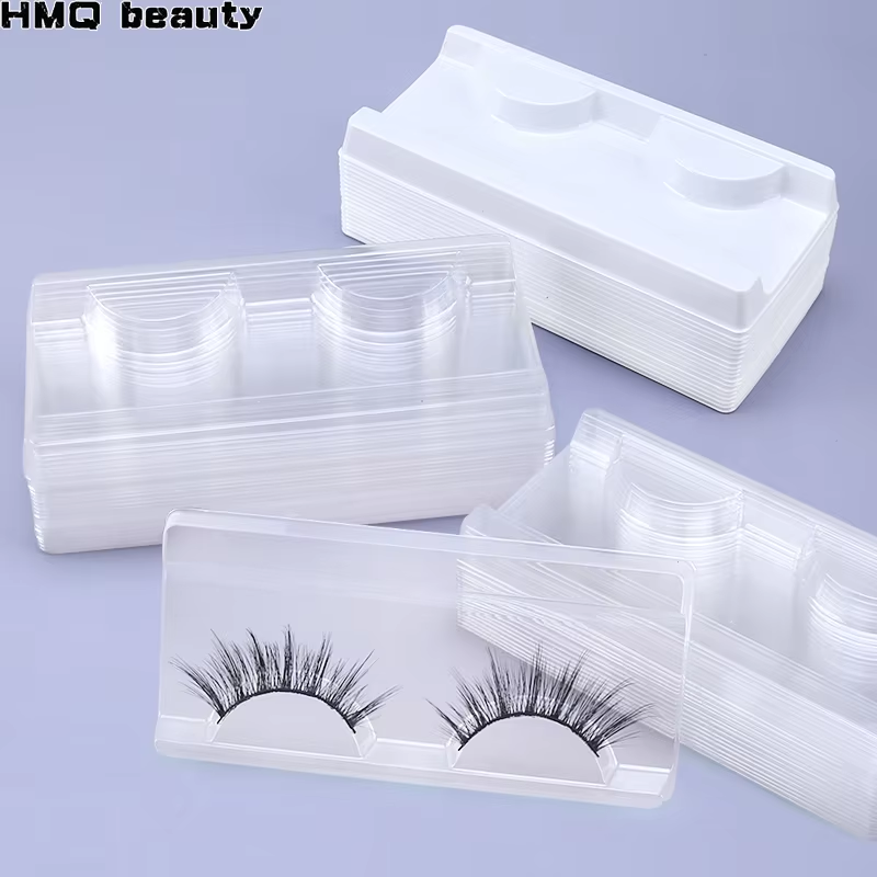 Lash Tray Organizer - 10/40pcs Vassoi per ciglia in plastica