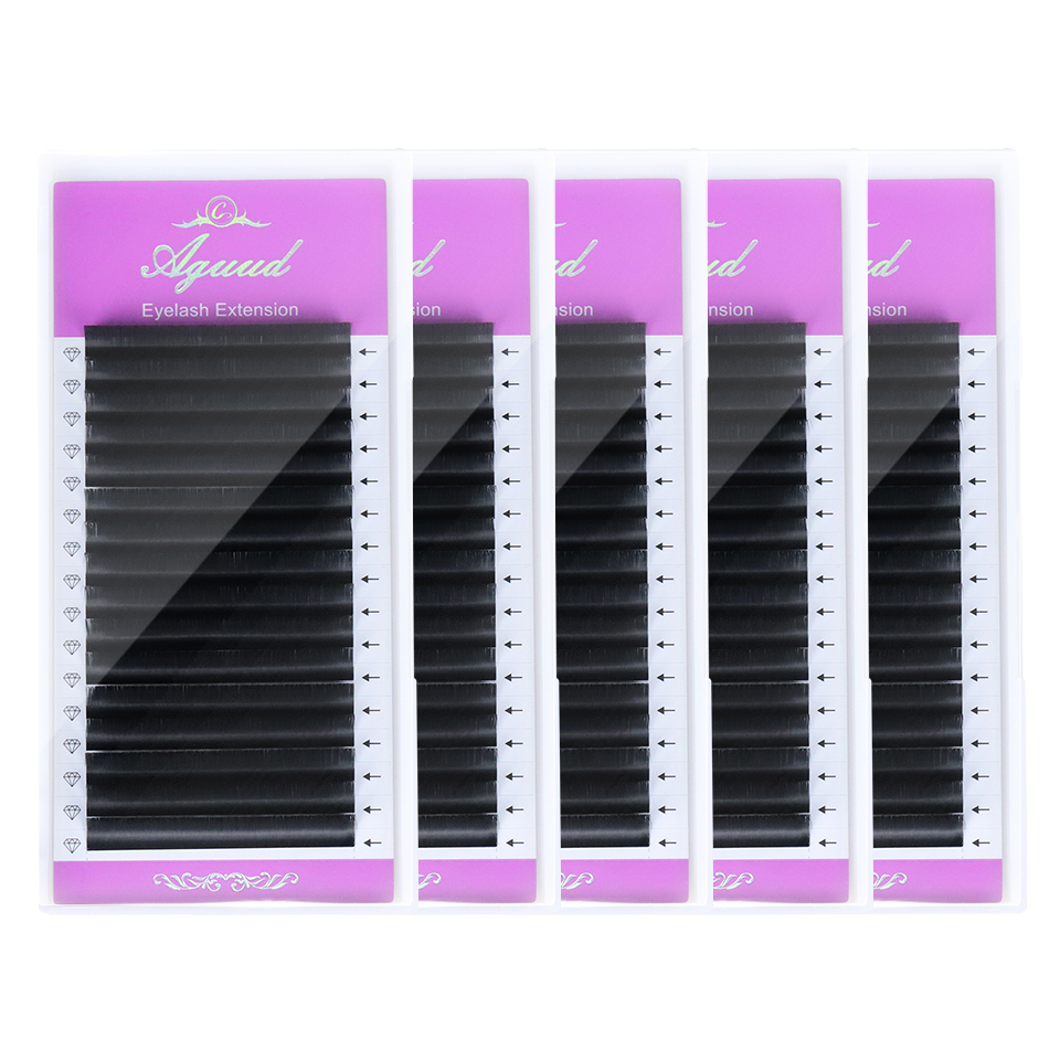 Eyelash Extension Mega Volume - AGUUD 5 vassoi/lotto NUOVO Set di