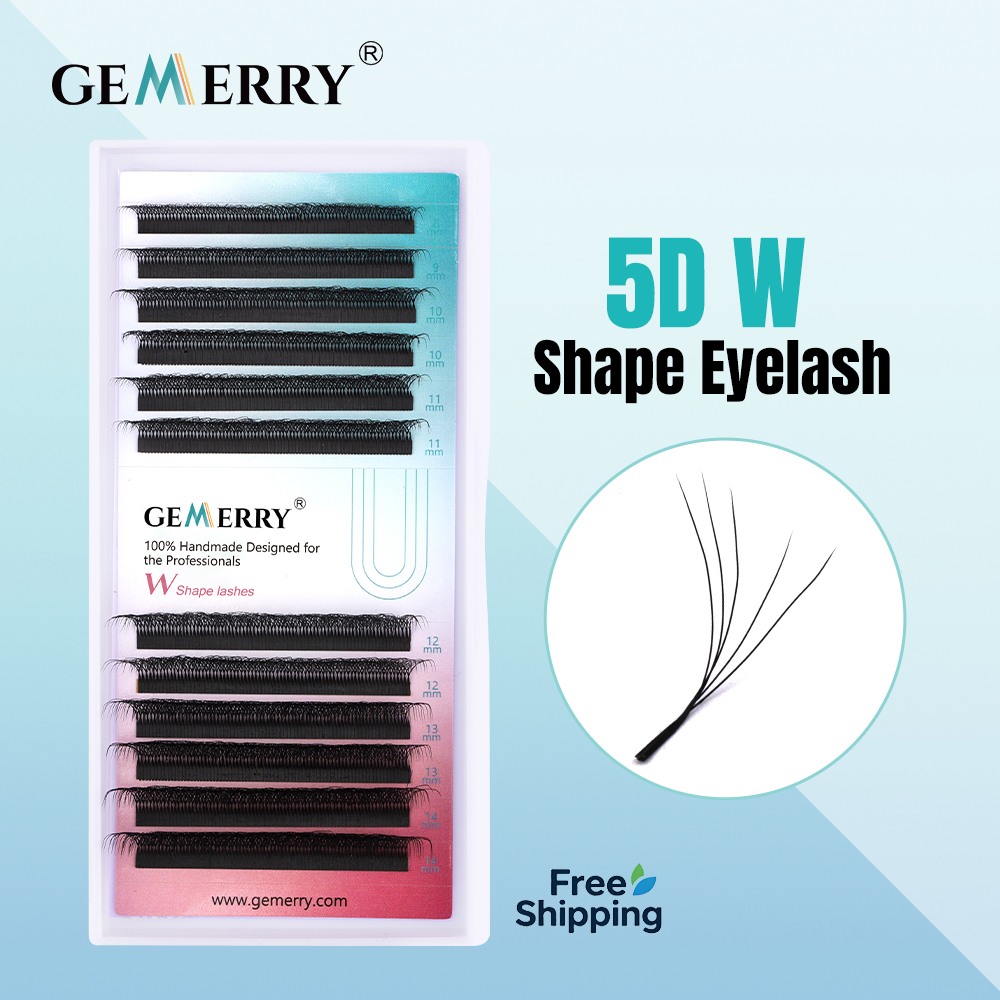 Eyelash Extension Volume Styles - GEMERRY Extension Ciglia 5D a Forma