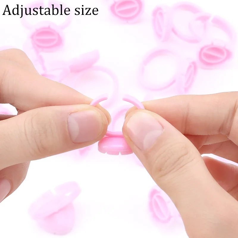 100 Pezzi Anelli Monouso per C - Eyelash Extension Double Lash recensione e prezzo
