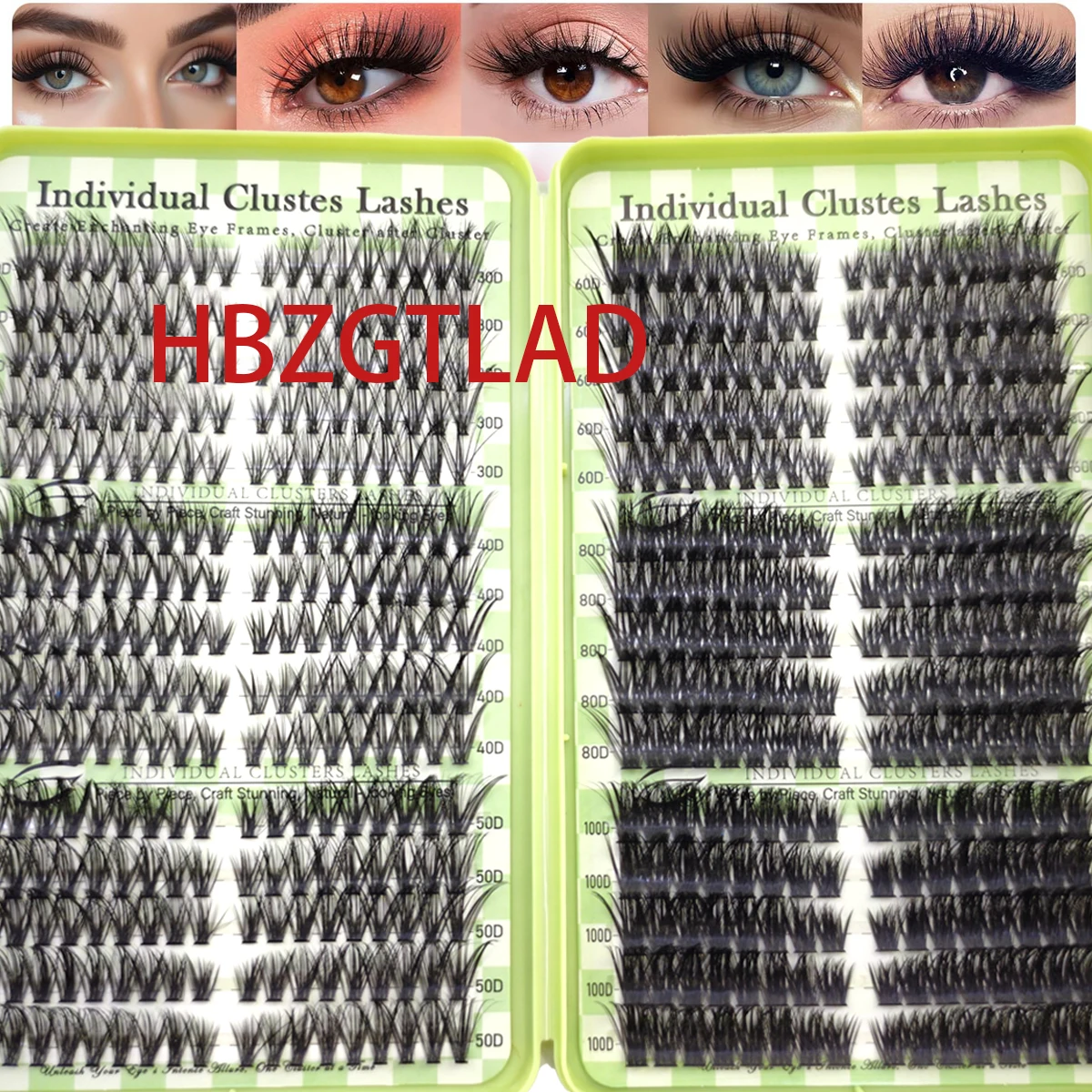 AMSDCN Cluster di Ciglia Fai d - Eyelash Extension Mega Volume recensione e prezzo