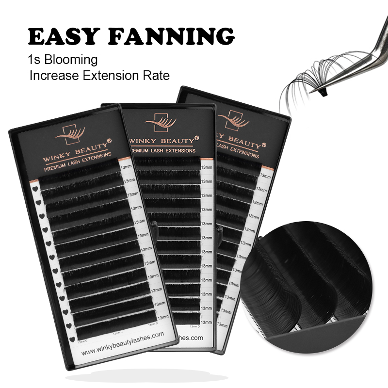 Winky Beauty Easy Fan ciglia M - Eyelash Extension Mega Volume recensione e prezzo