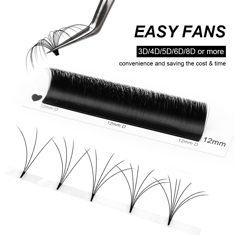 Winky Beauty Easy Fan ciglia M - Eyelash Extension Mega Volume recensione e prezzo