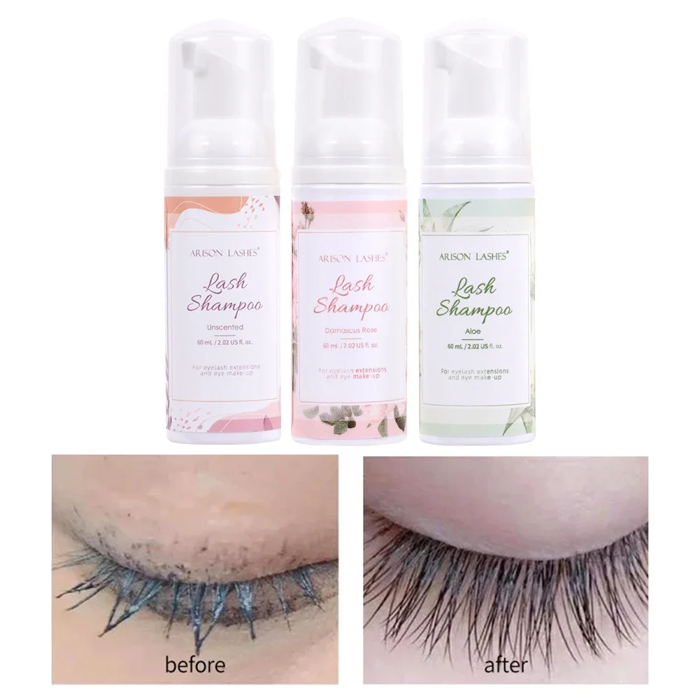 ARISON10 bottiglie 60ml deterg - Eyelash Extension Foam Cleanser recensione e prezzo