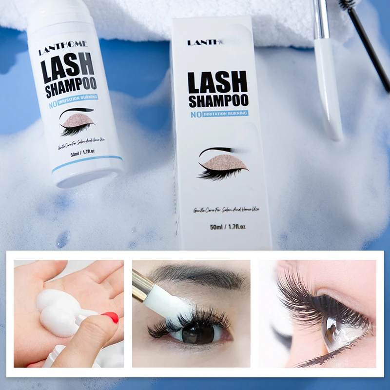50ML Pro Estensione Ciglia Sha - Eyelash Extension Foam Cleanser recensione e prezzo