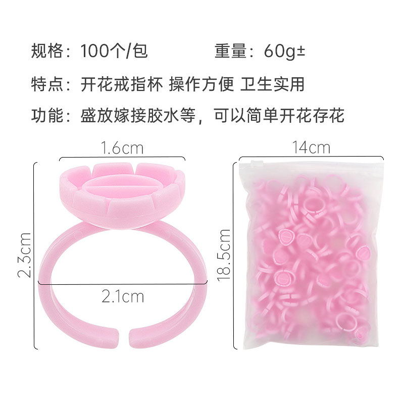 100Pcs usa e getta Extension c - Eyelash Extension Double Lash recensione e prezzo