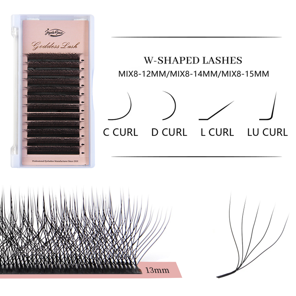 Extension ciglia Goddess W3D 4 - Eyelash Extension Volume Styles recensione e prezzo