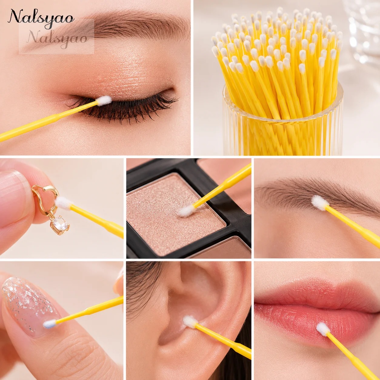 500 pezzi di tamponi per la pu - Eyelash Extension Glue Remover recensione e prezzo