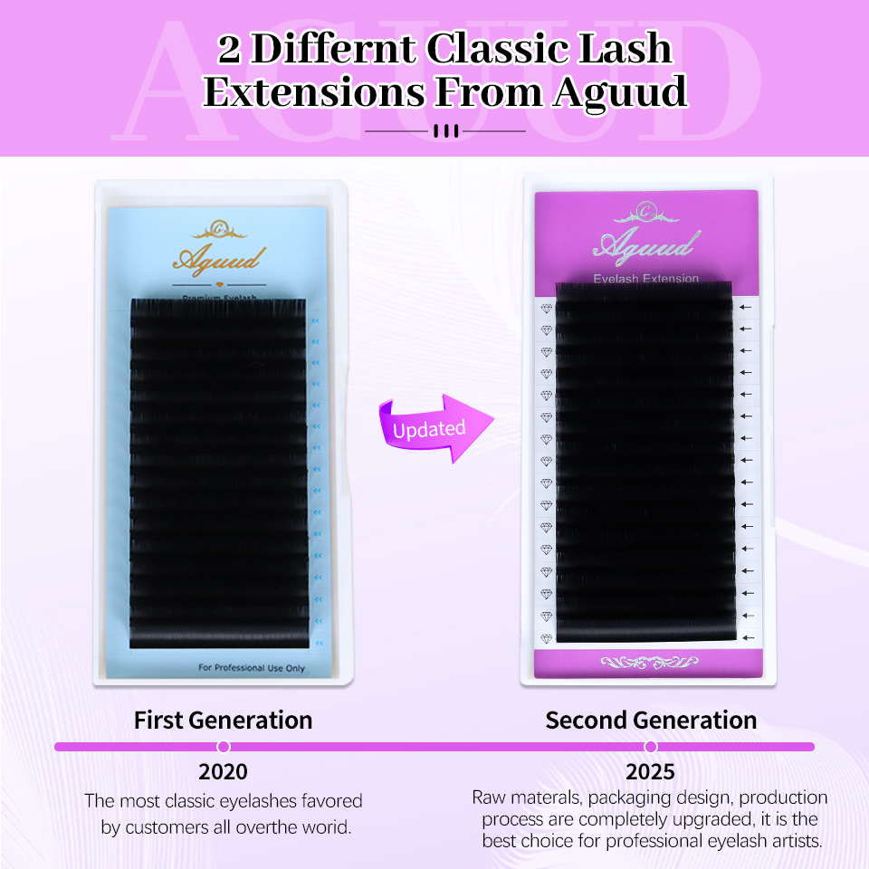 AGUUD 5 vassoi/lotto NUOVO Set - Eyelash Extension Mega Volume recensione e prezzo