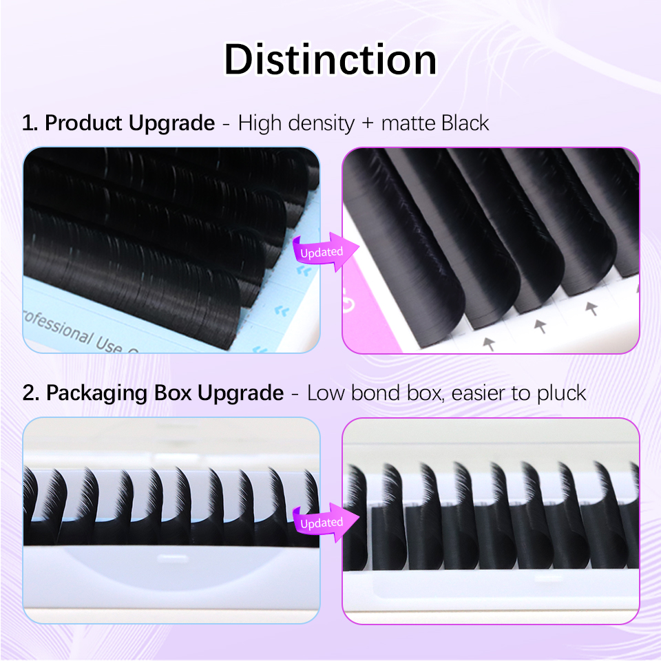 AGUUD 5 vassoi/lotto NUOVO Set - Eyelash Extension Mega Volume recensione e prezzo