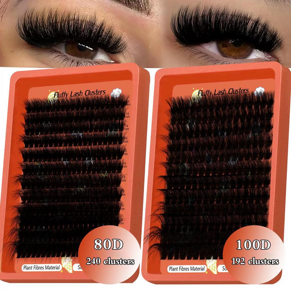Kit Ciglia Russe Volume 80D 10 - Eyelash Extension Mega Volume recensione e prezzo