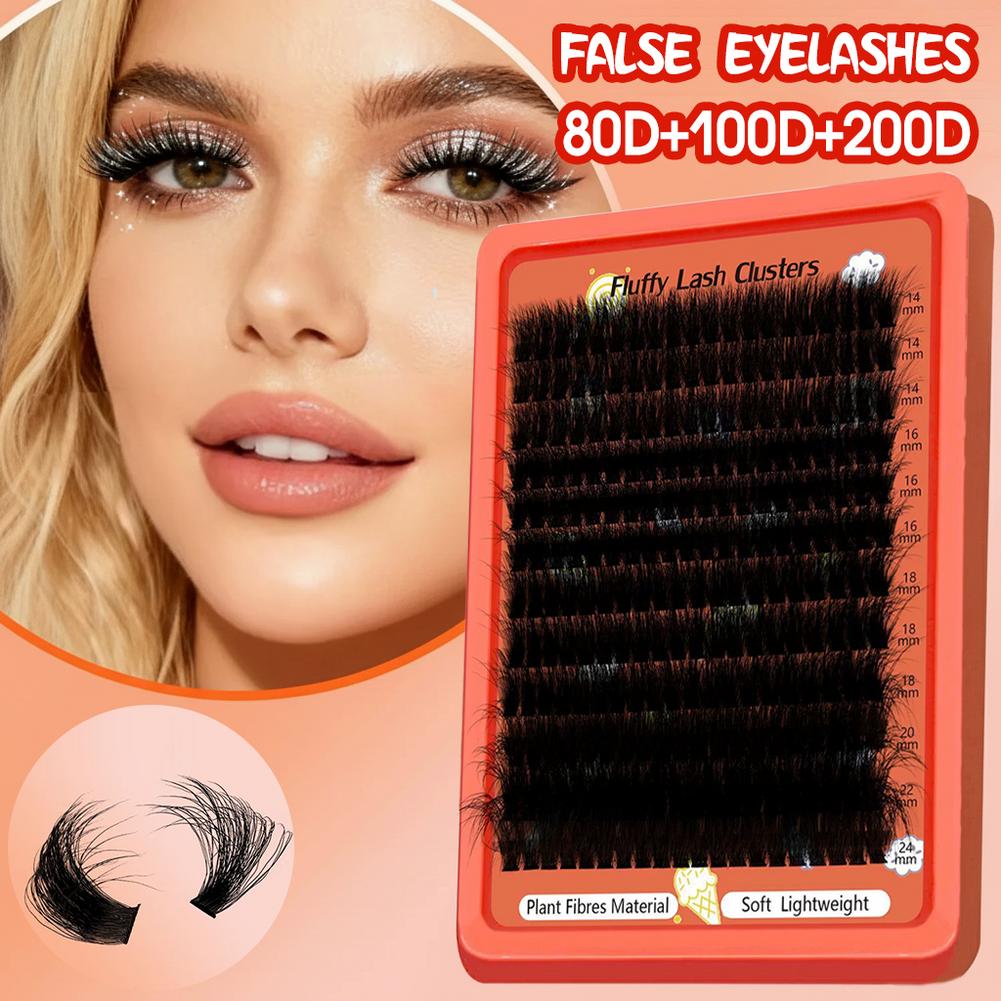 Kit Ciglia Russe Volume 80D 10 - Eyelash Extension Mega Volume recensione e prezzo
